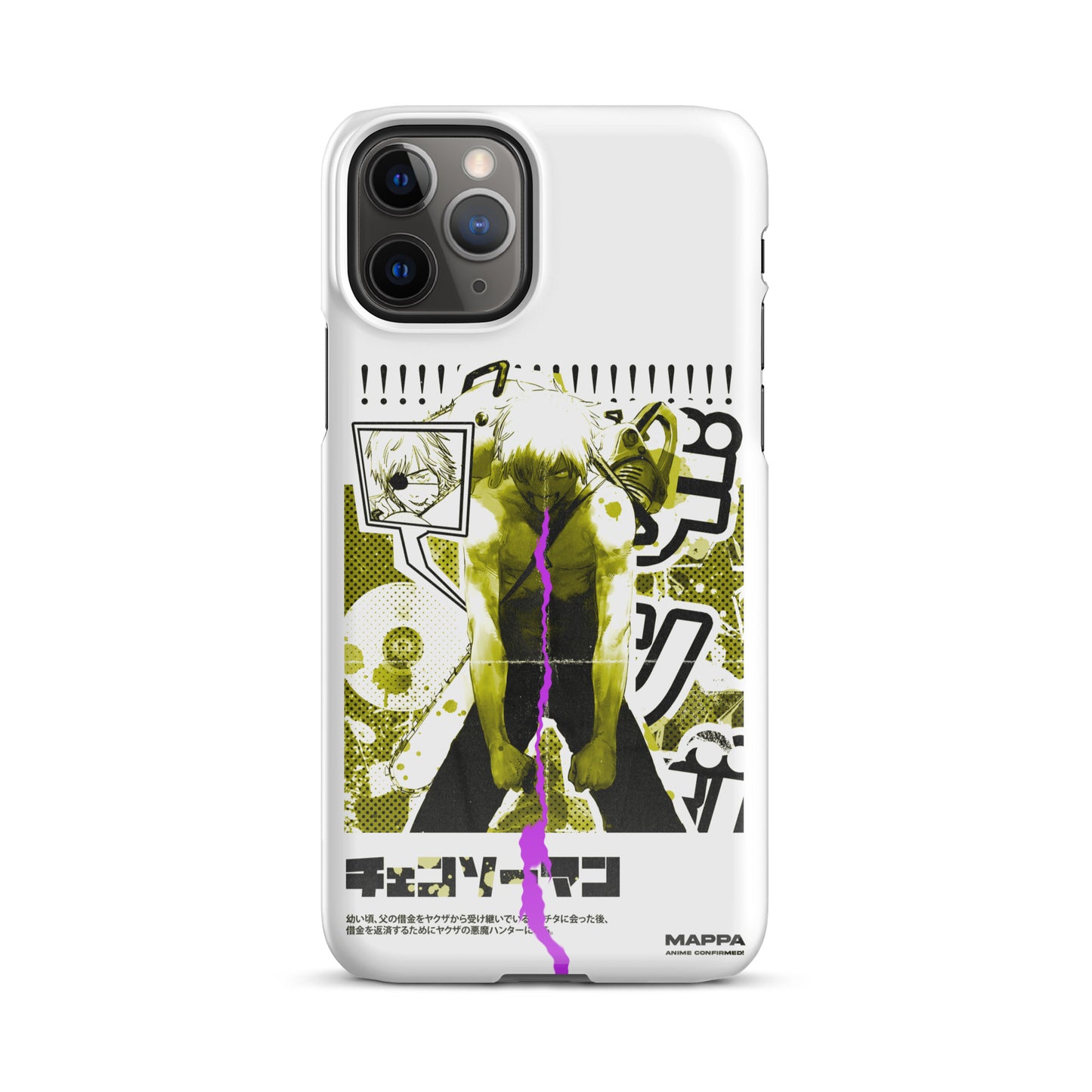 Chainsaw Man Anime Snap case for iPhone®