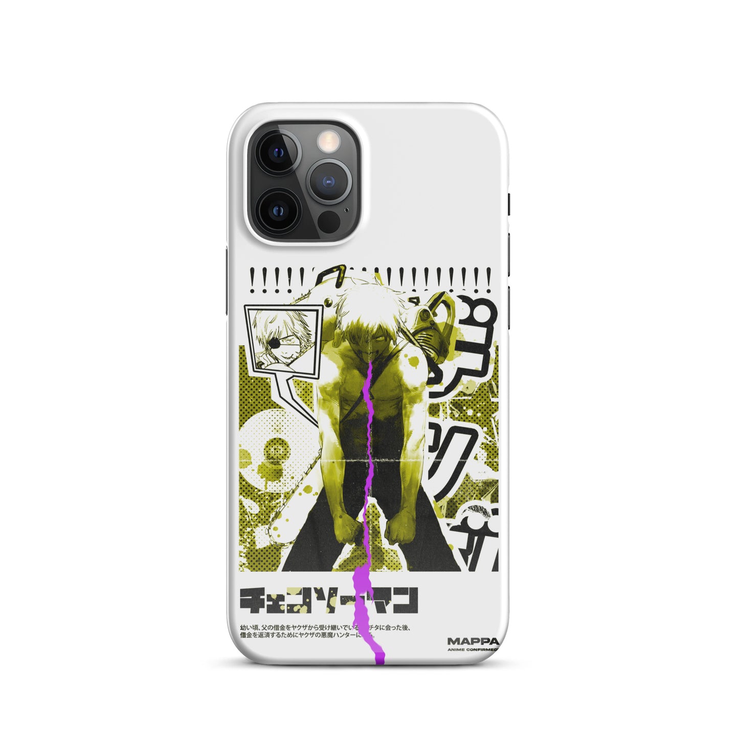 Chainsaw Man Anime Snap case for iPhone®