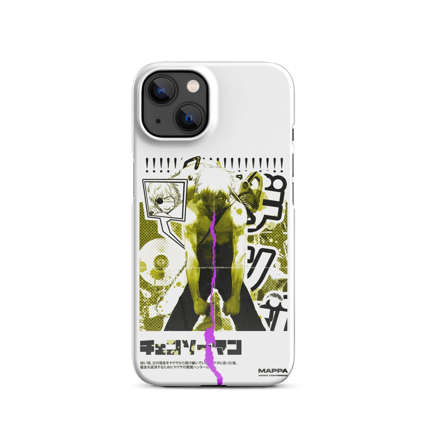 Chainsaw Man Anime Snap case for iPhone®