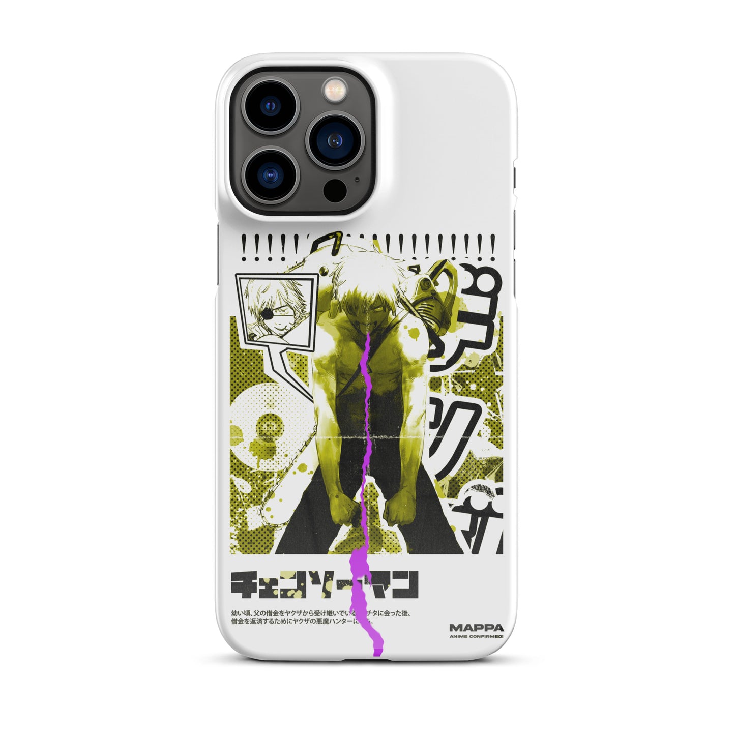 Chainsaw Man Anime Snap case for iPhone®