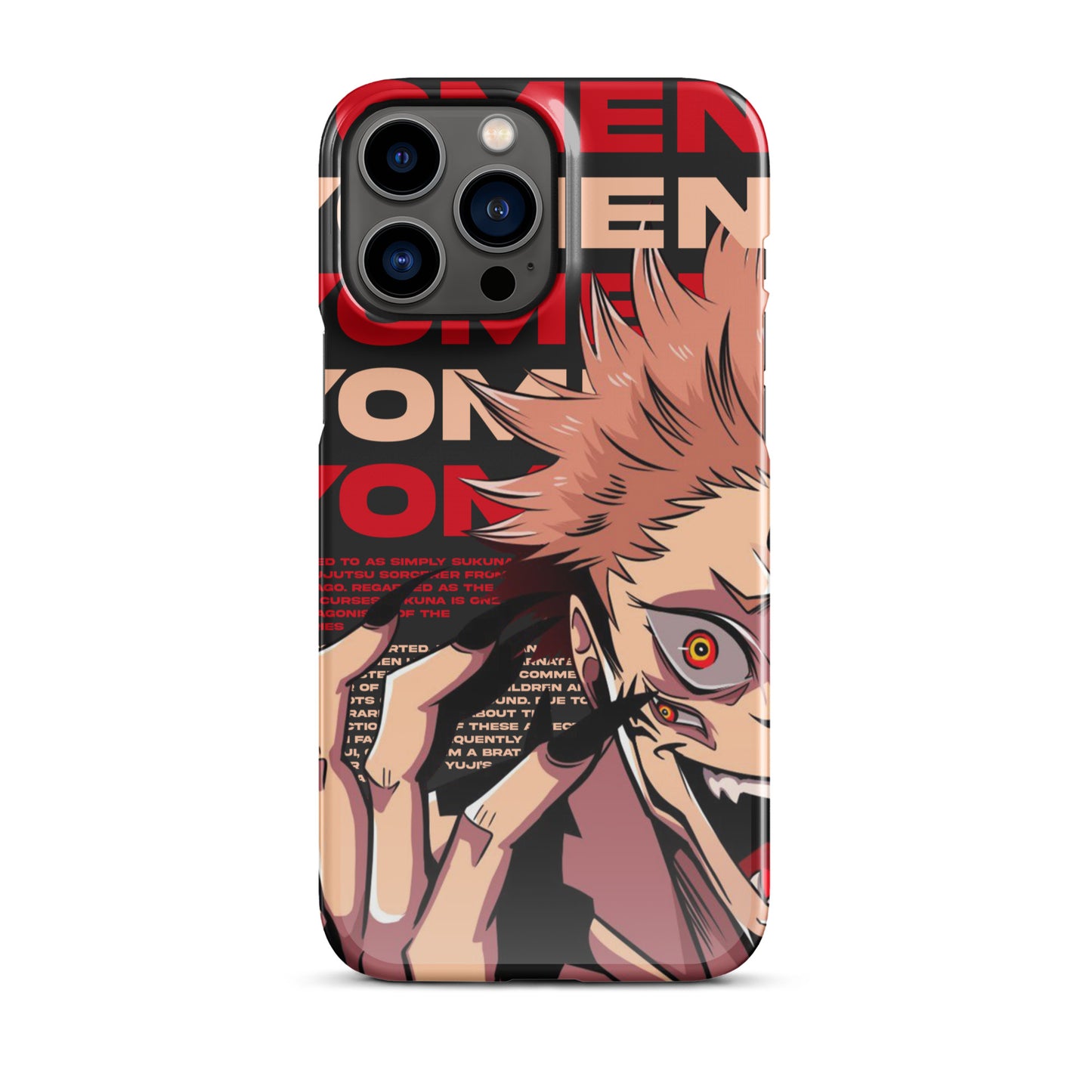 Sukuna (Jujutsu Kaisen) Snap case for iPhone®