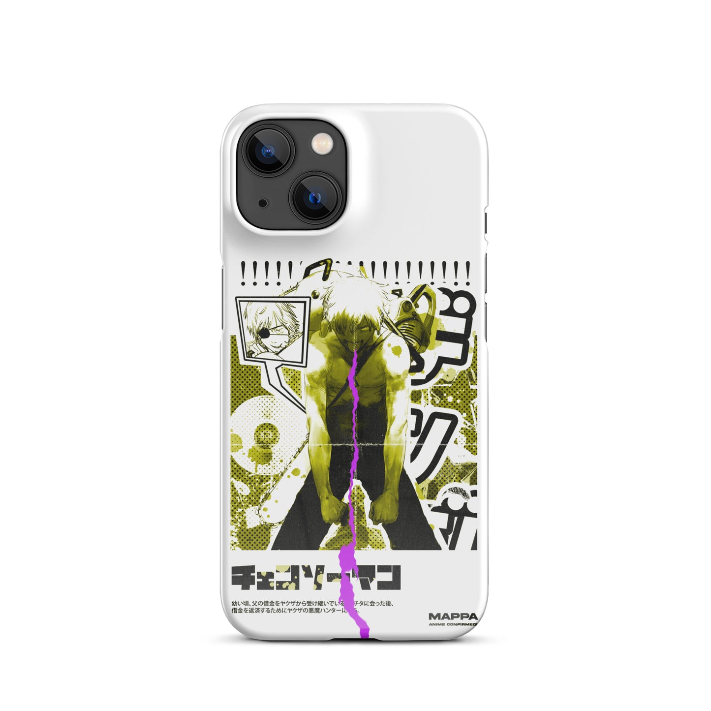 Chainsaw Man Anime Snap case for iPhone®