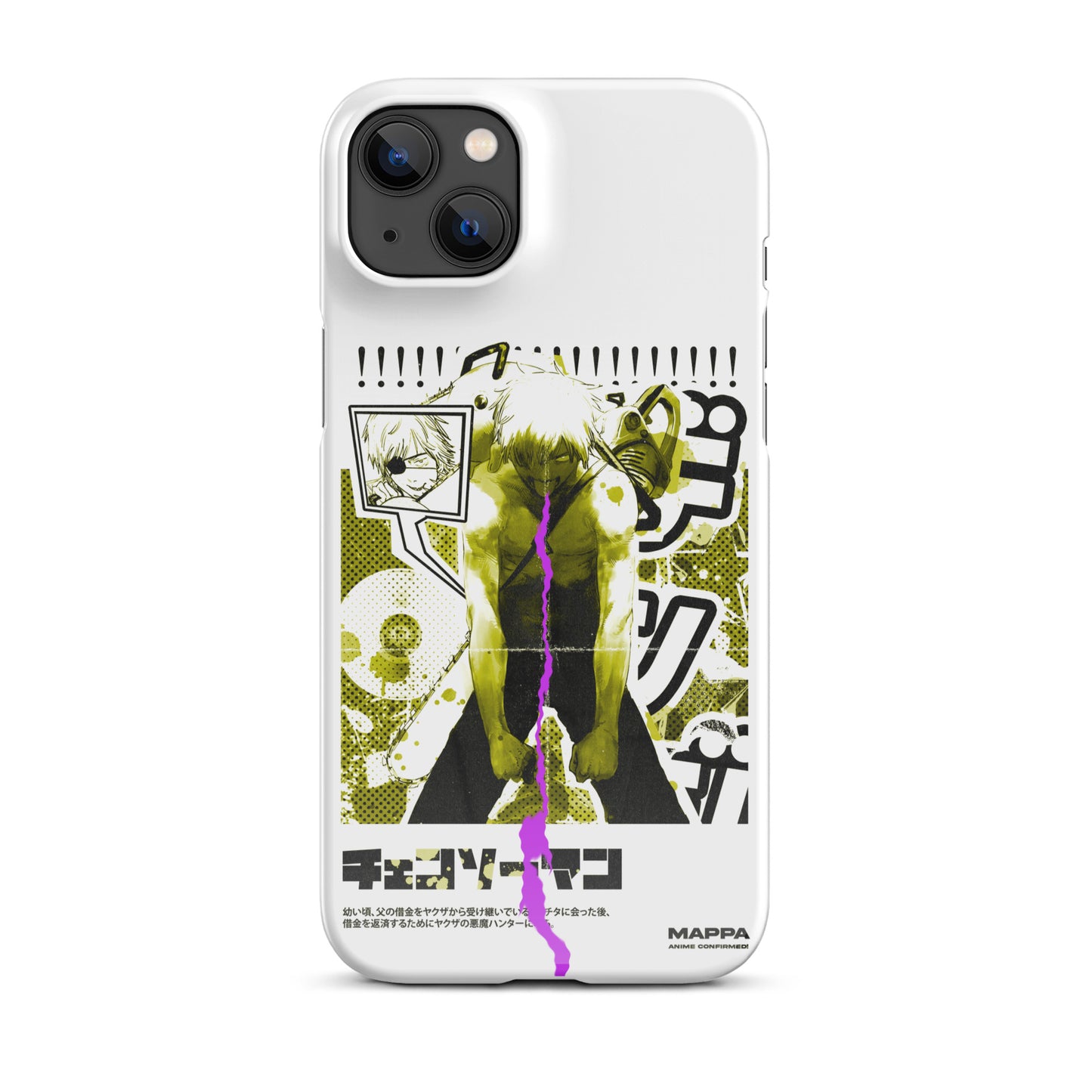 Chainsaw Man Anime Snap case for iPhone®