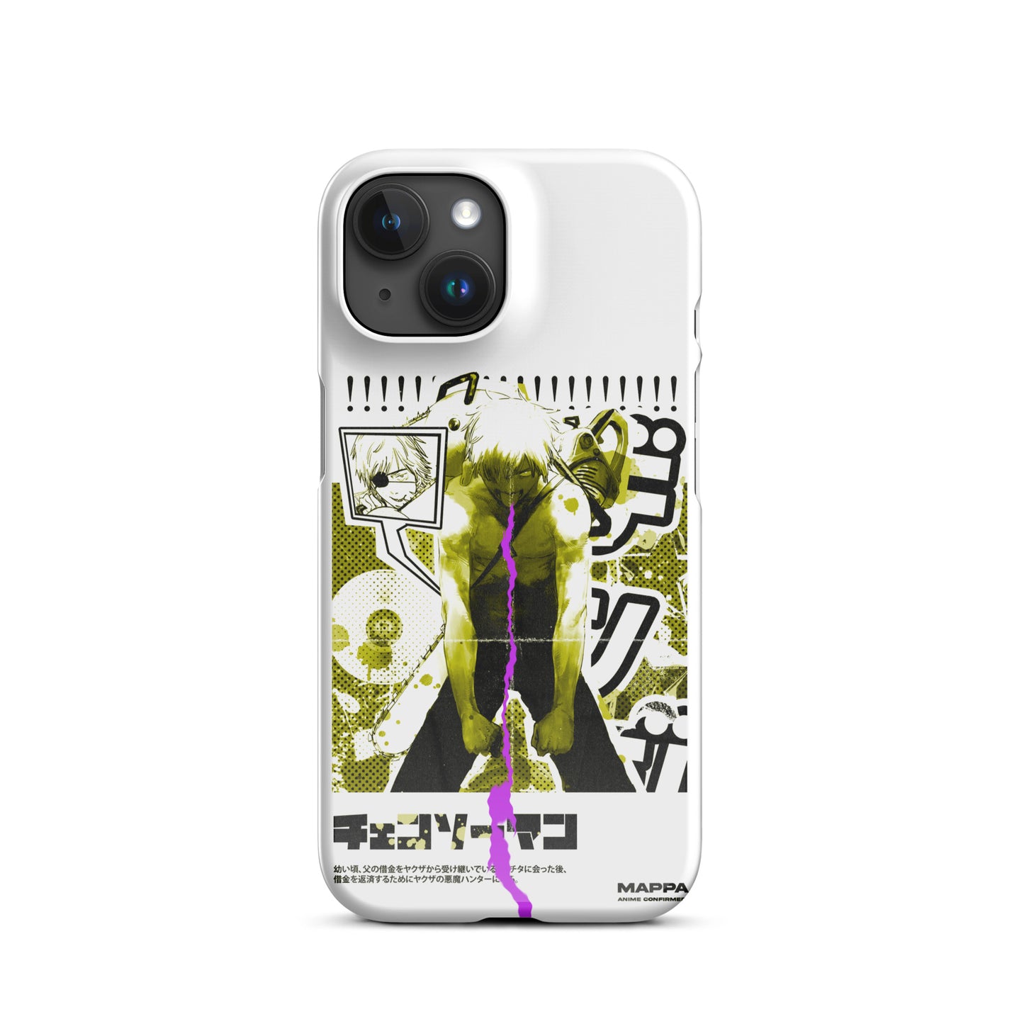 Chainsaw Man Anime Snap case for iPhone®