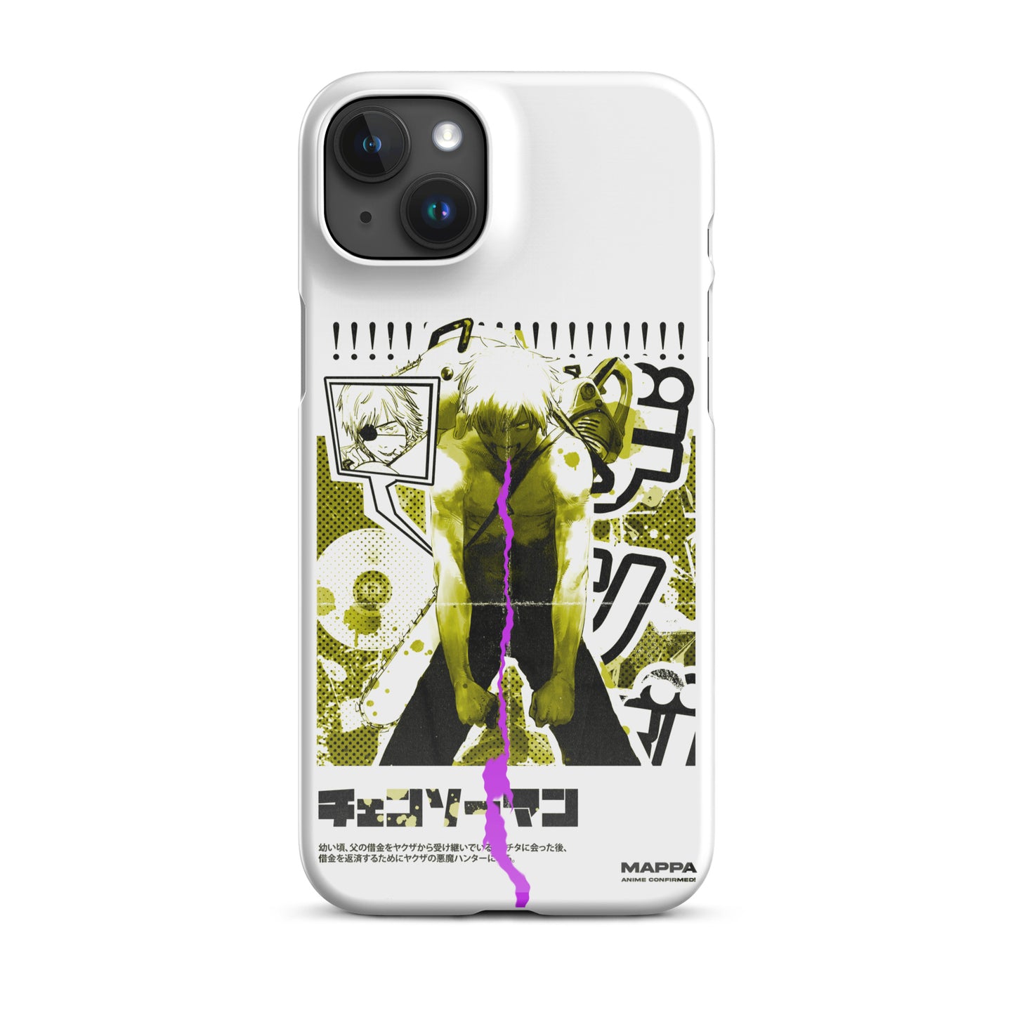 Chainsaw Man Anime Snap case for iPhone®