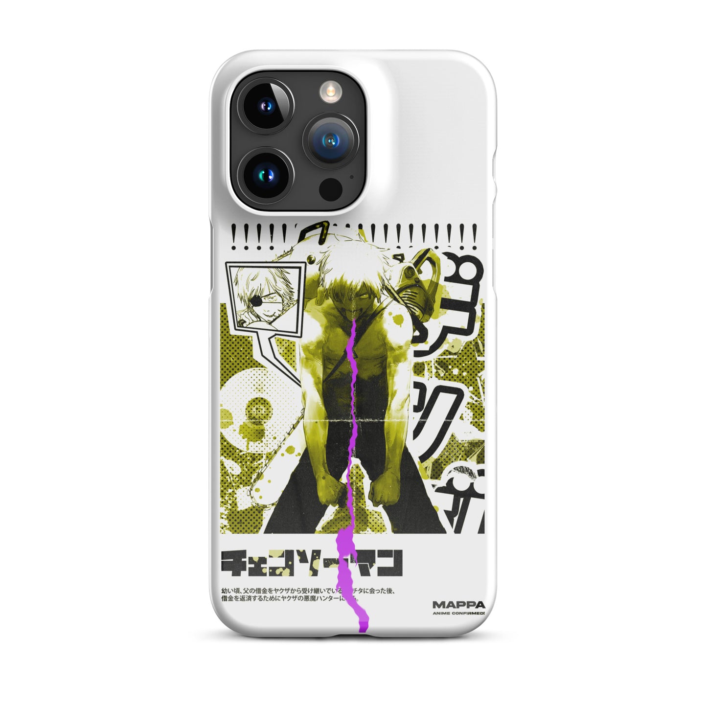 Chainsaw Man Anime Snap case for iPhone®